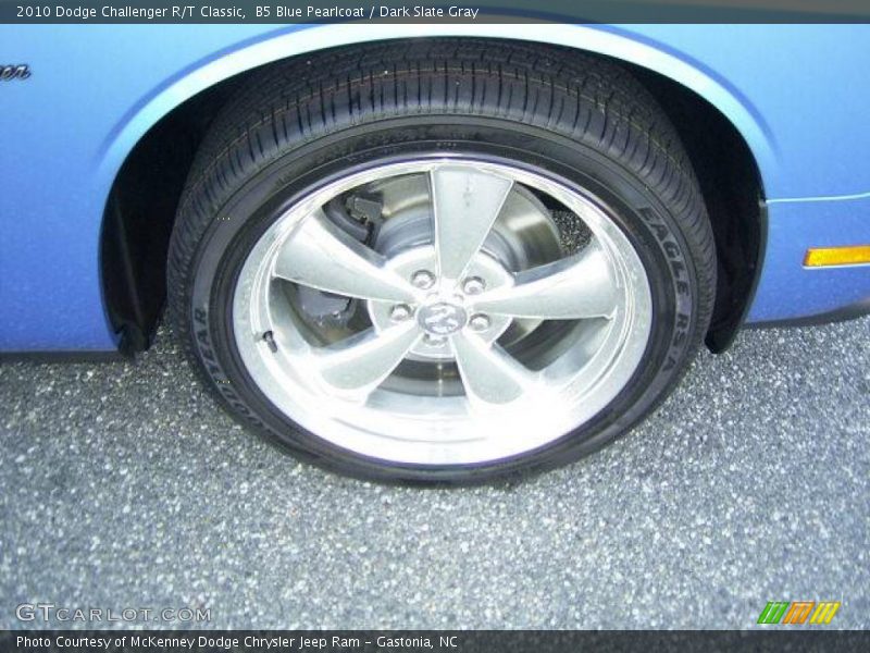 B5 Blue Pearlcoat / Dark Slate Gray 2010 Dodge Challenger R/T Classic