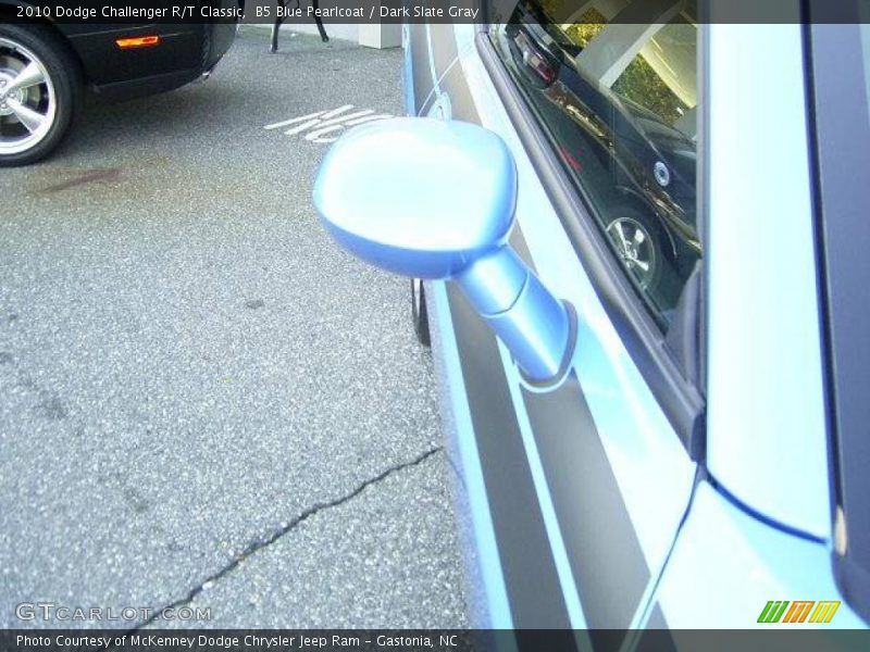 B5 Blue Pearlcoat / Dark Slate Gray 2010 Dodge Challenger R/T Classic