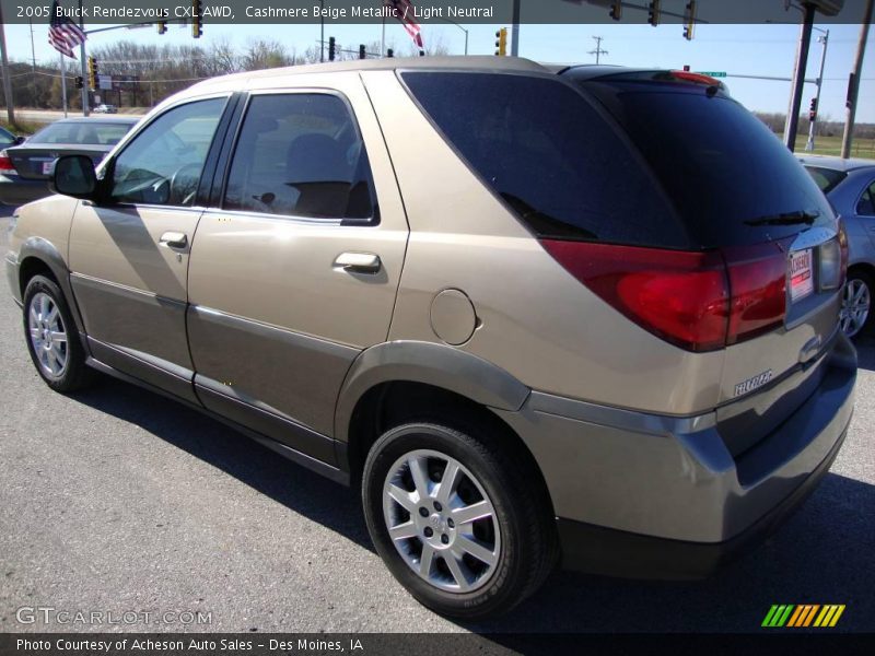 Cashmere Beige Metallic / Light Neutral 2005 Buick Rendezvous CXL AWD