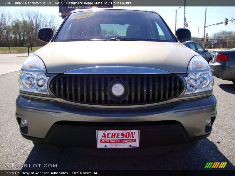 Cashmere Beige Metallic / Light Neutral 2005 Buick Rendezvous CXL AWD