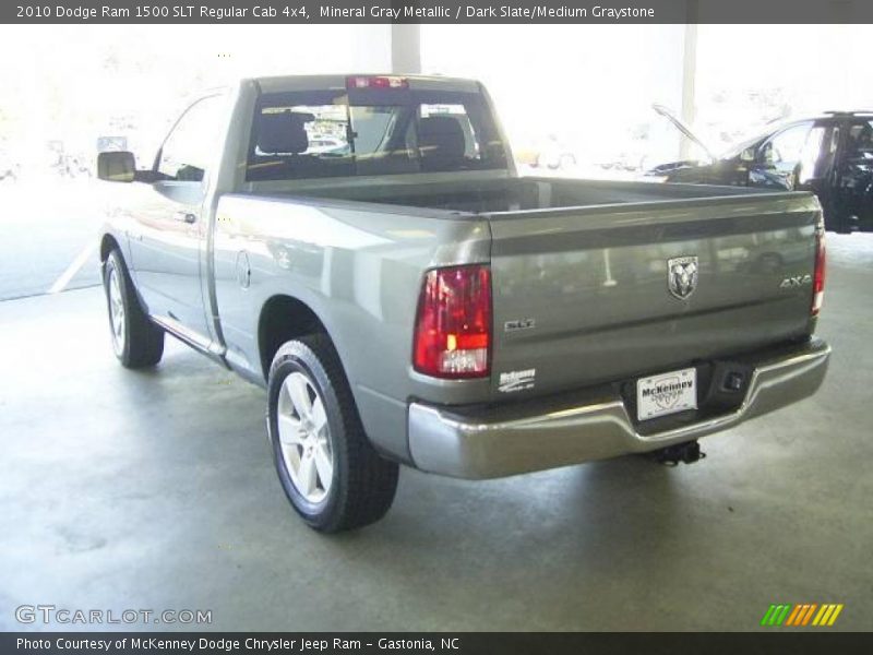 Mineral Gray Metallic / Dark Slate/Medium Graystone 2010 Dodge Ram 1500 SLT Regular Cab 4x4