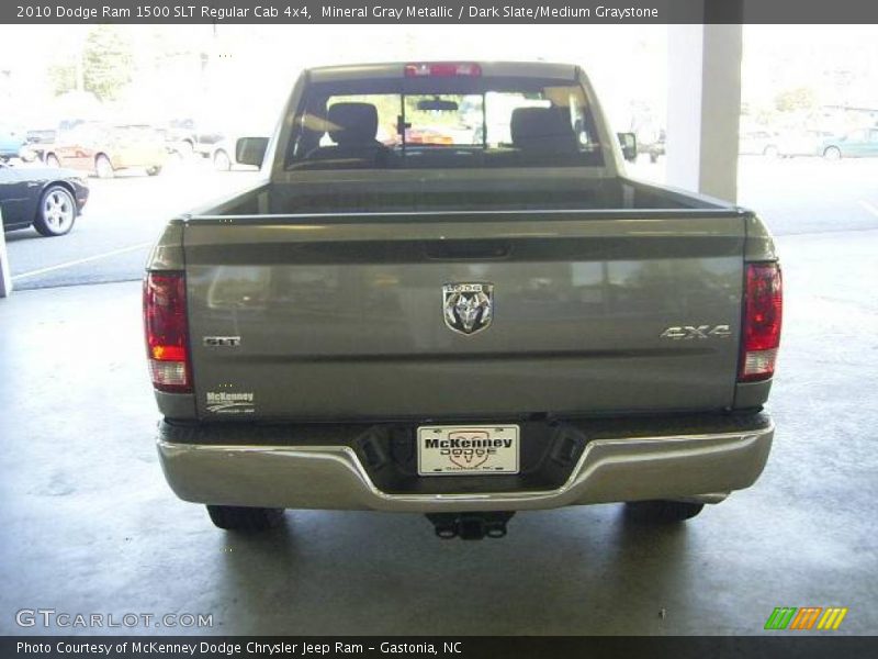Mineral Gray Metallic / Dark Slate/Medium Graystone 2010 Dodge Ram 1500 SLT Regular Cab 4x4