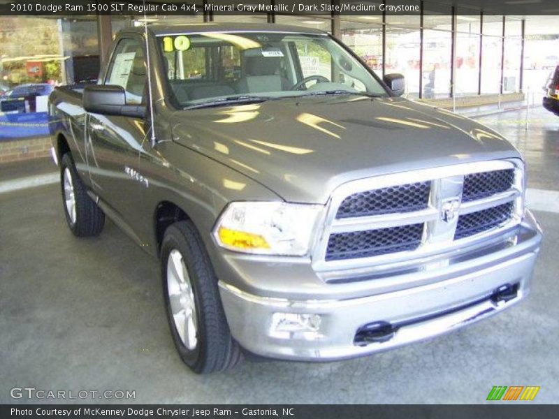 Mineral Gray Metallic / Dark Slate/Medium Graystone 2010 Dodge Ram 1500 SLT Regular Cab 4x4