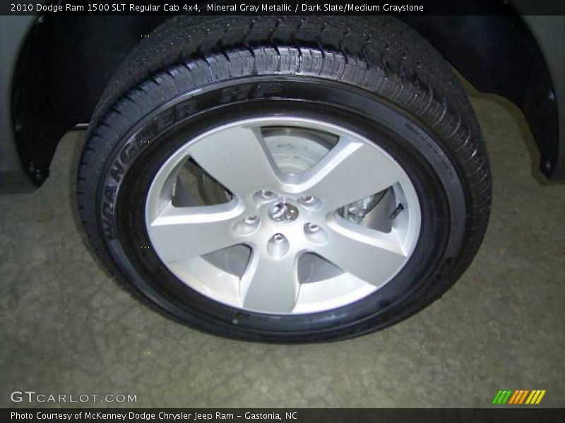 Mineral Gray Metallic / Dark Slate/Medium Graystone 2010 Dodge Ram 1500 SLT Regular Cab 4x4