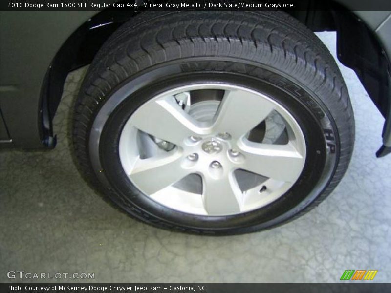 Mineral Gray Metallic / Dark Slate/Medium Graystone 2010 Dodge Ram 1500 SLT Regular Cab 4x4