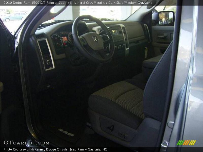 Mineral Gray Metallic / Dark Slate/Medium Graystone 2010 Dodge Ram 1500 SLT Regular Cab 4x4