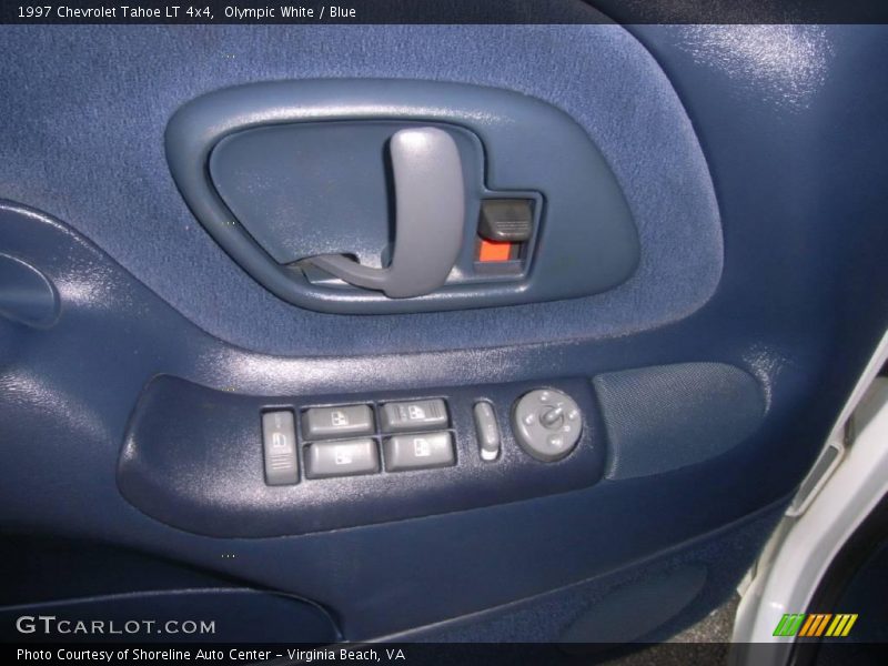Olympic White / Blue 1997 Chevrolet Tahoe LT 4x4