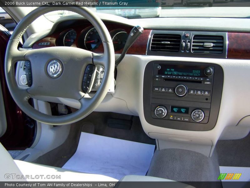 Dark Garnet Red Metallic / Titanium Gray 2006 Buick Lucerne CXL