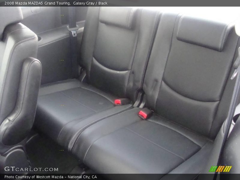 Galaxy Gray / Black 2008 Mazda MAZDA5 Grand Touring