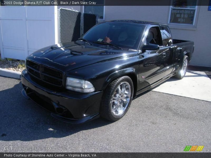 Black / Dark Slate Gray 2003 Dodge Dakota R/T Club Cab