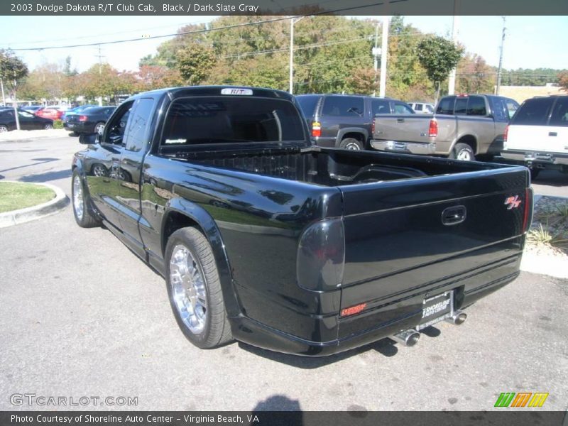 Black / Dark Slate Gray 2003 Dodge Dakota R/T Club Cab