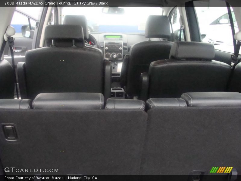 Galaxy Gray / Black 2008 Mazda MAZDA5 Grand Touring