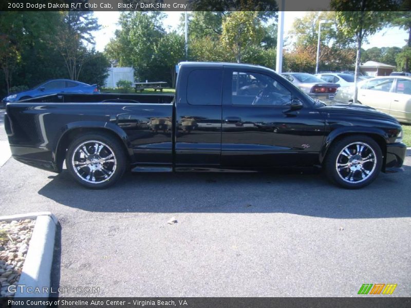 Black / Dark Slate Gray 2003 Dodge Dakota R/T Club Cab