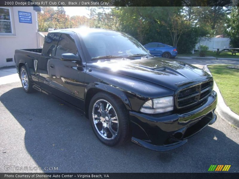 Black / Dark Slate Gray 2003 Dodge Dakota R/T Club Cab