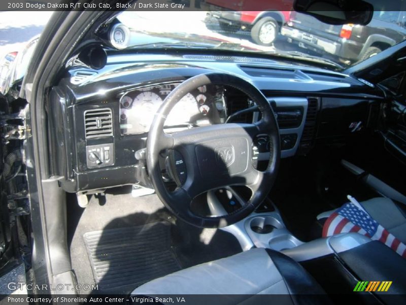 Black / Dark Slate Gray 2003 Dodge Dakota R/T Club Cab