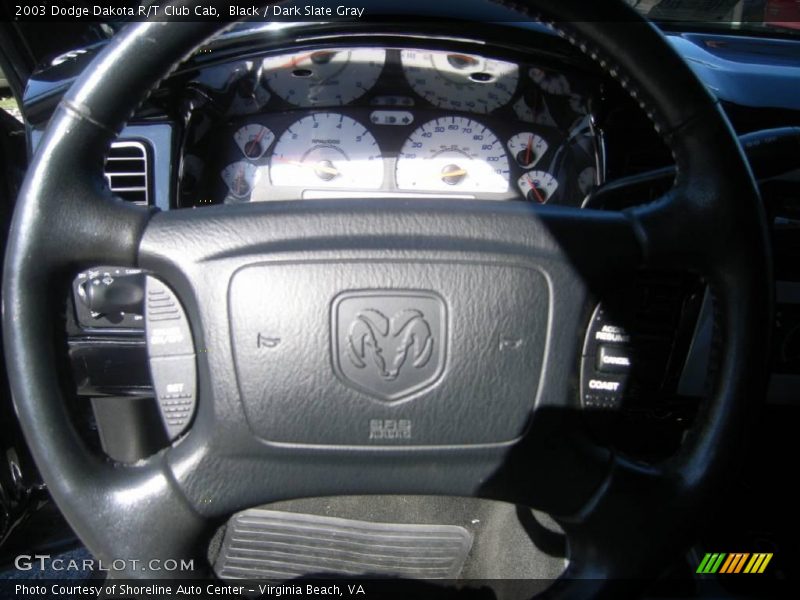 Black / Dark Slate Gray 2003 Dodge Dakota R/T Club Cab