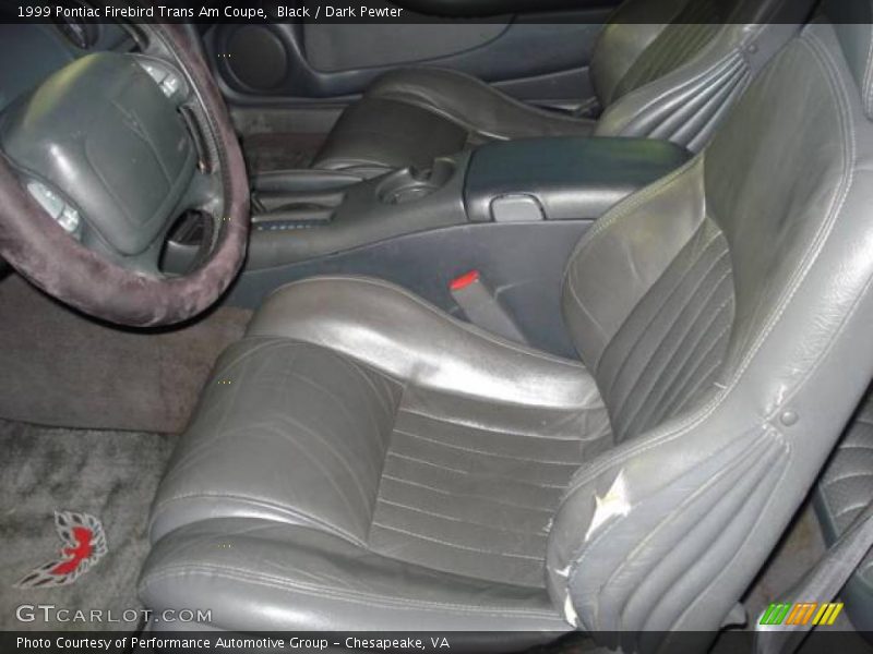 Black / Dark Pewter 1999 Pontiac Firebird Trans Am Coupe