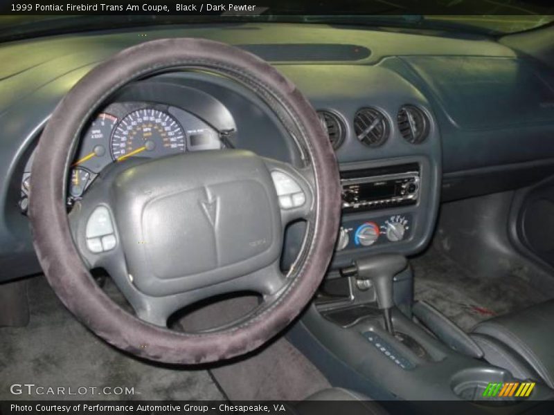 Black / Dark Pewter 1999 Pontiac Firebird Trans Am Coupe