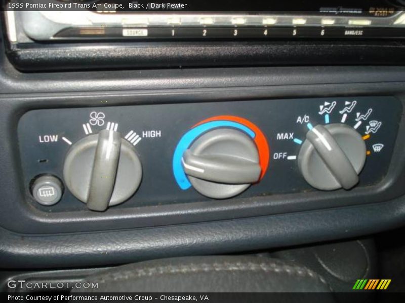 Black / Dark Pewter 1999 Pontiac Firebird Trans Am Coupe