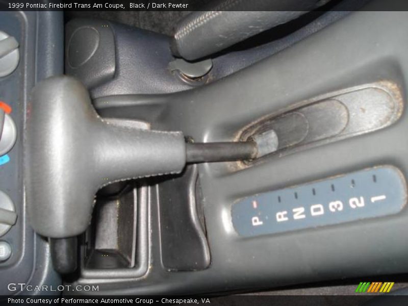 Black / Dark Pewter 1999 Pontiac Firebird Trans Am Coupe