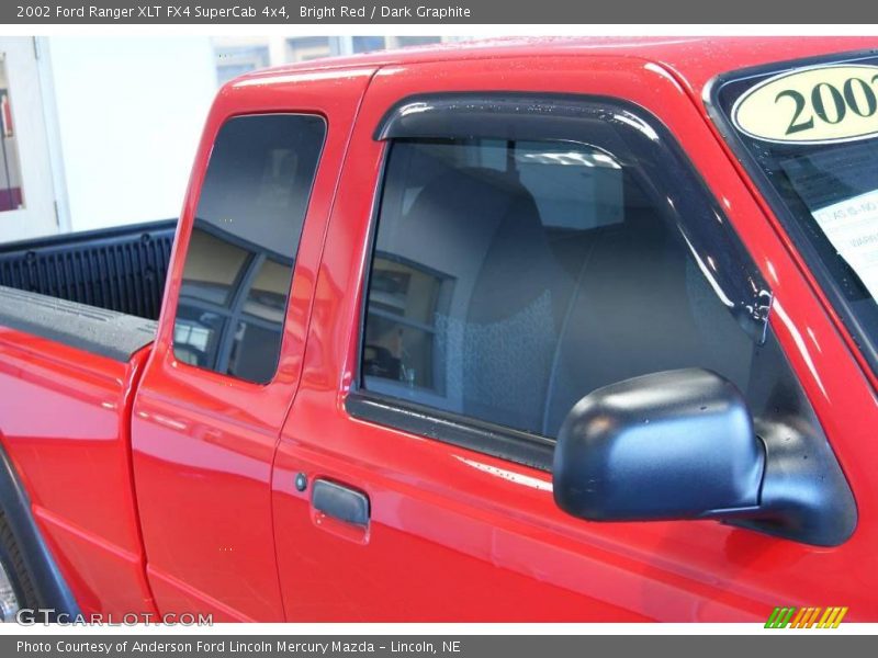 Bright Red / Dark Graphite 2002 Ford Ranger XLT FX4 SuperCab 4x4