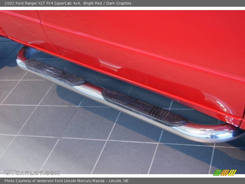 Bright Red / Dark Graphite 2002 Ford Ranger XLT FX4 SuperCab 4x4