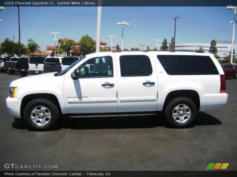 Summit White / Ebony 2009 Chevrolet Suburban LT