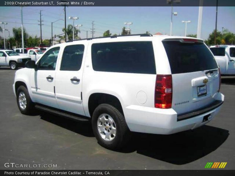 Summit White / Ebony 2009 Chevrolet Suburban LT