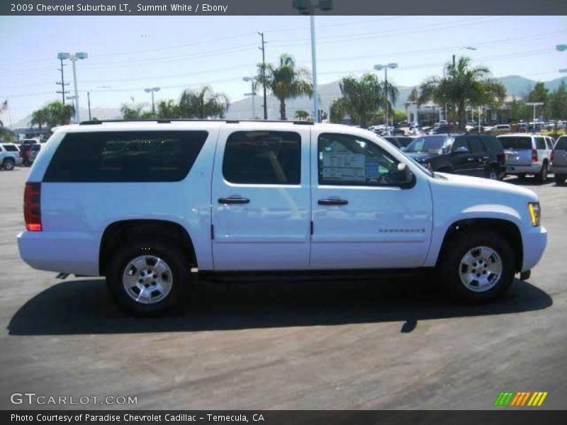 Summit White / Ebony 2009 Chevrolet Suburban LT