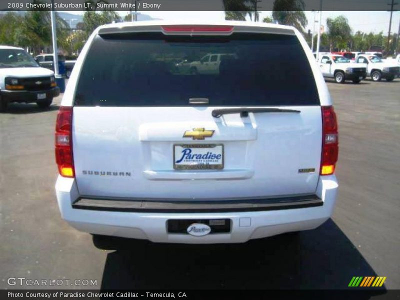 Summit White / Ebony 2009 Chevrolet Suburban LT