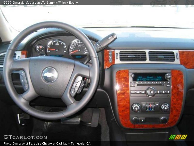Summit White / Ebony 2009 Chevrolet Suburban LT