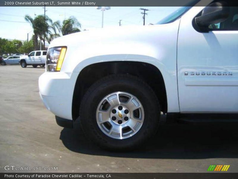 Summit White / Ebony 2009 Chevrolet Suburban LT