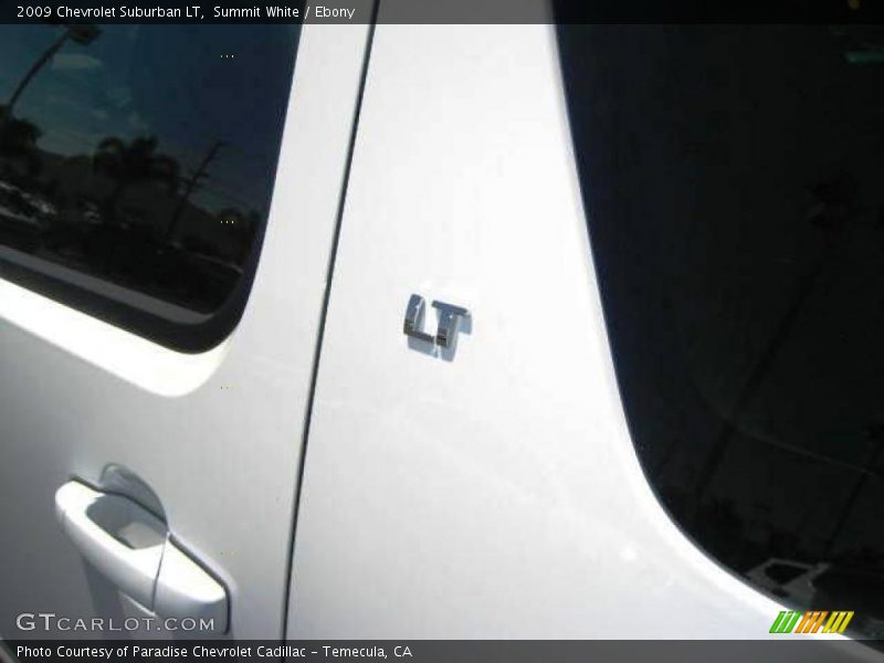 Summit White / Ebony 2009 Chevrolet Suburban LT