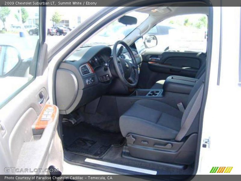Summit White / Ebony 2009 Chevrolet Suburban LT