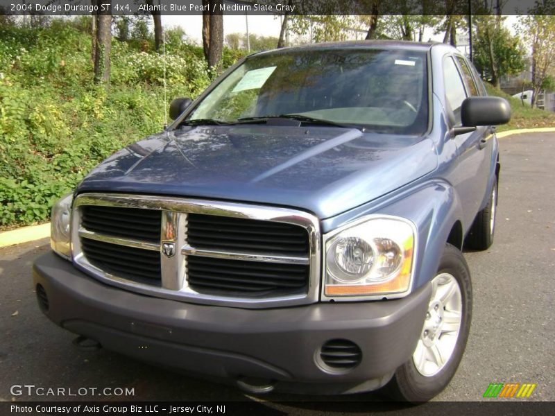 Atlantic Blue Pearl / Medium Slate Gray 2004 Dodge Durango ST 4x4