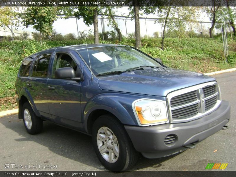 Atlantic Blue Pearl / Medium Slate Gray 2004 Dodge Durango ST 4x4