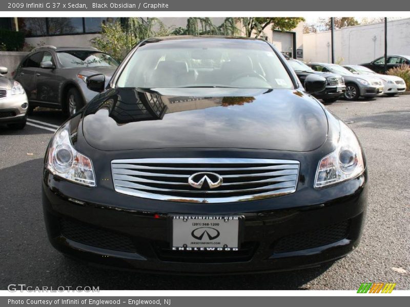 Black Obsidian / Graphite 2009 Infiniti G 37 x Sedan