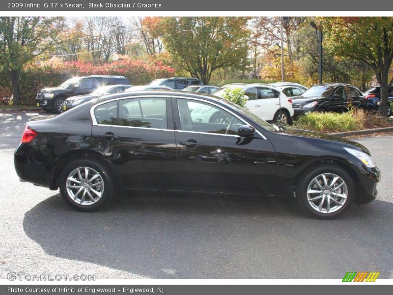 Black Obsidian / Graphite 2009 Infiniti G 37 x Sedan