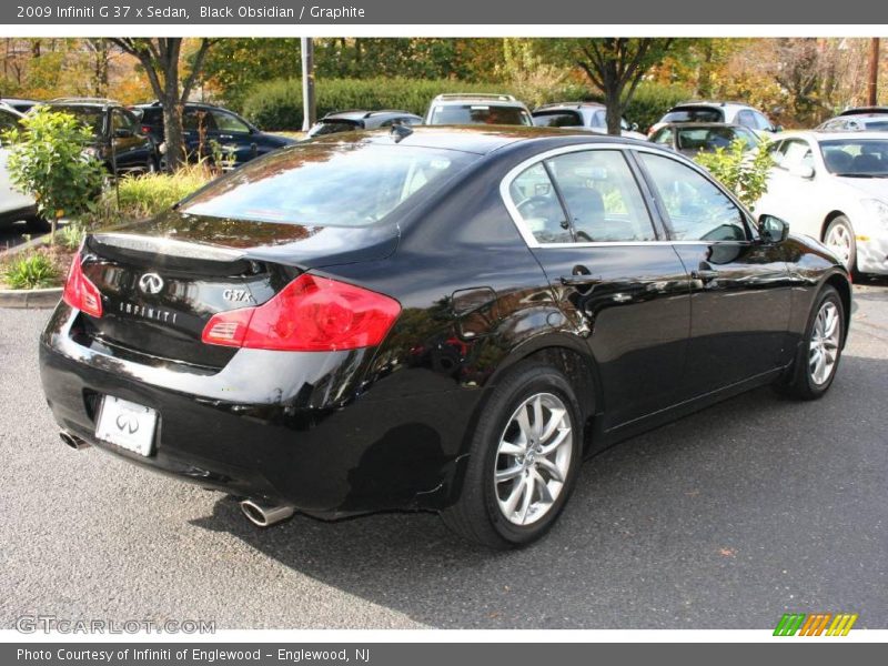 Black Obsidian / Graphite 2009 Infiniti G 37 x Sedan