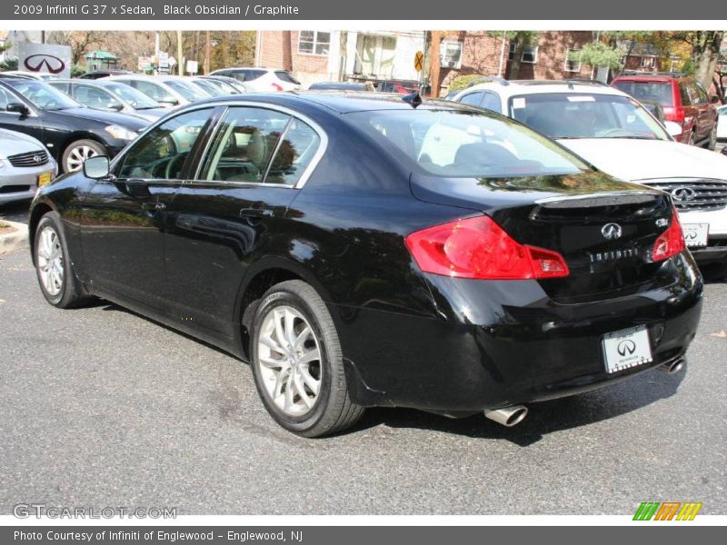 Black Obsidian / Graphite 2009 Infiniti G 37 x Sedan