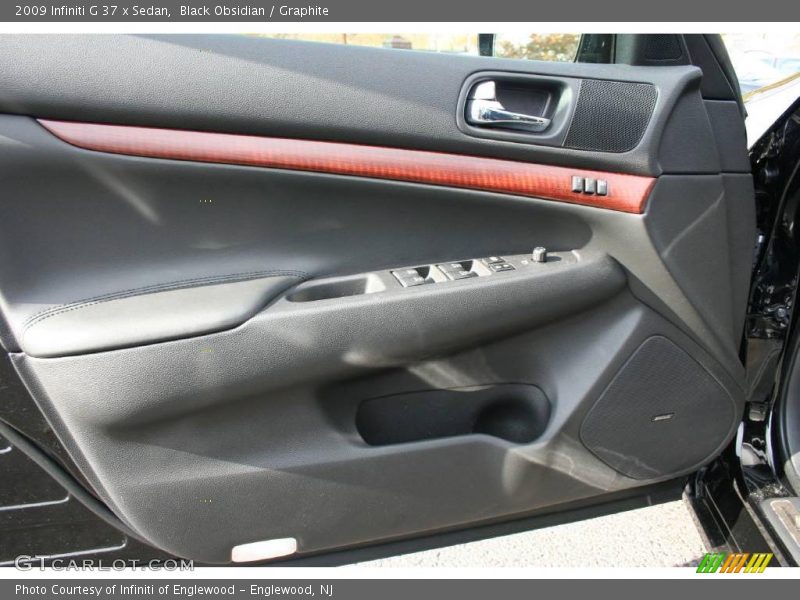 Black Obsidian / Graphite 2009 Infiniti G 37 x Sedan