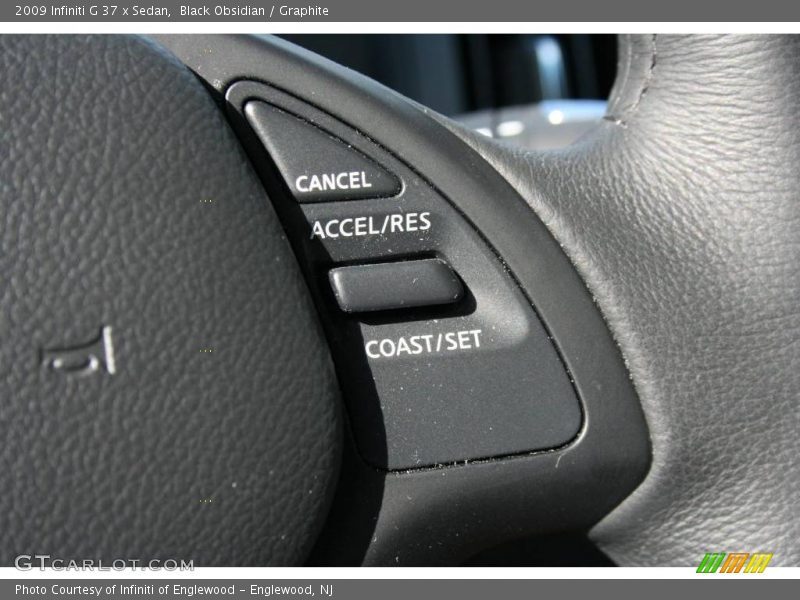 Black Obsidian / Graphite 2009 Infiniti G 37 x Sedan
