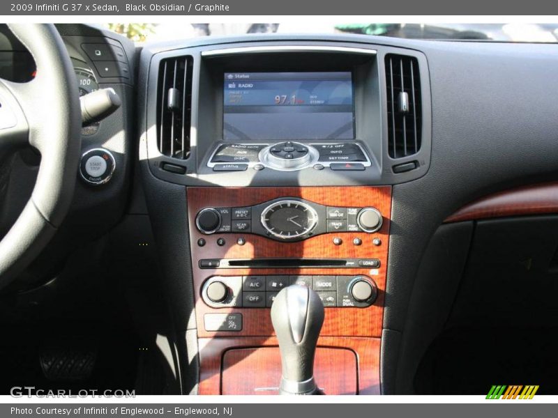 Black Obsidian / Graphite 2009 Infiniti G 37 x Sedan