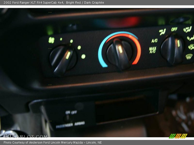 Bright Red / Dark Graphite 2002 Ford Ranger XLT FX4 SuperCab 4x4