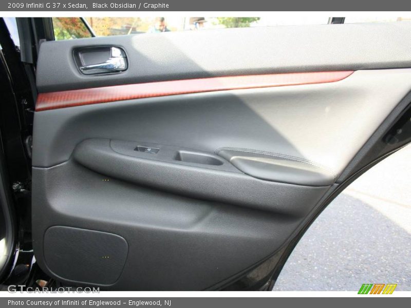 Black Obsidian / Graphite 2009 Infiniti G 37 x Sedan