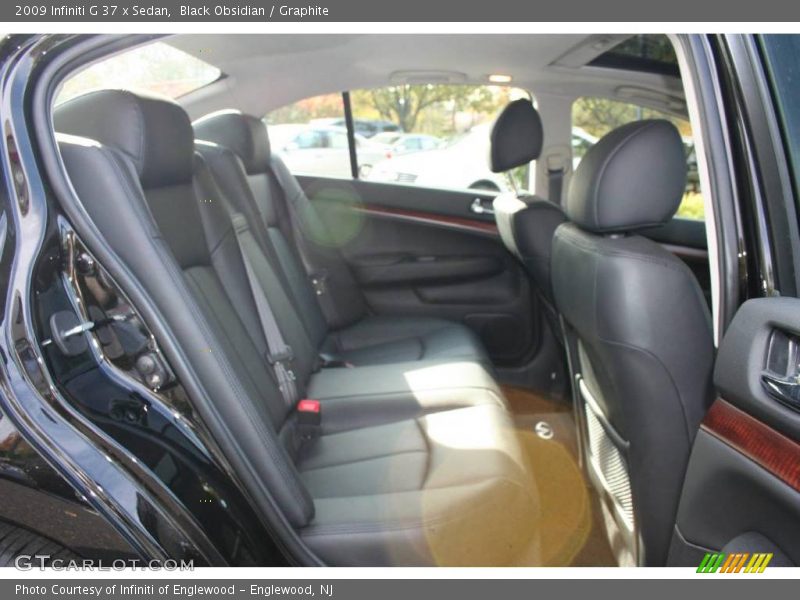 Black Obsidian / Graphite 2009 Infiniti G 37 x Sedan