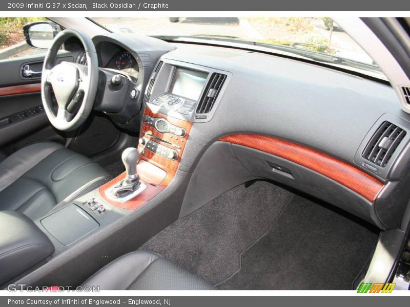 Black Obsidian / Graphite 2009 Infiniti G 37 x Sedan