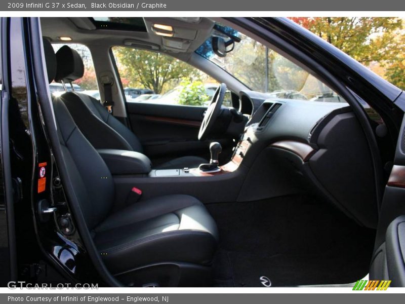 Black Obsidian / Graphite 2009 Infiniti G 37 x Sedan