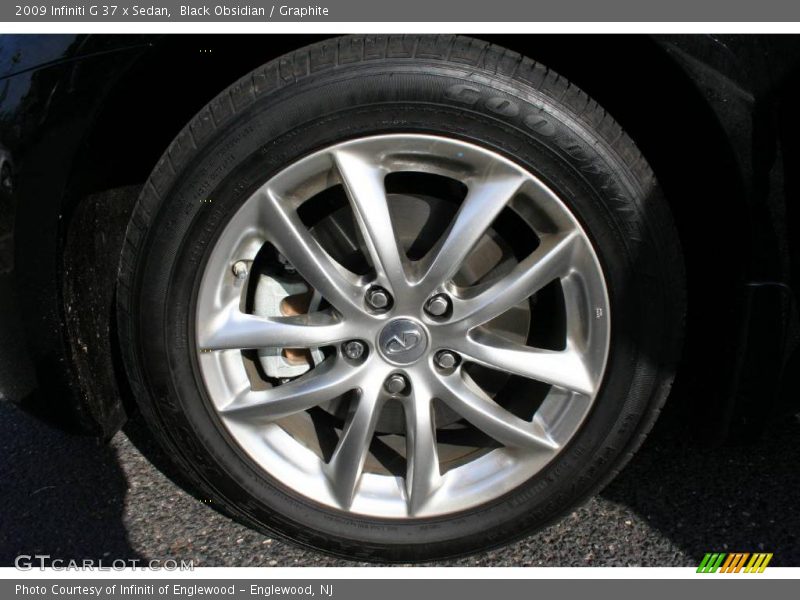 Black Obsidian / Graphite 2009 Infiniti G 37 x Sedan