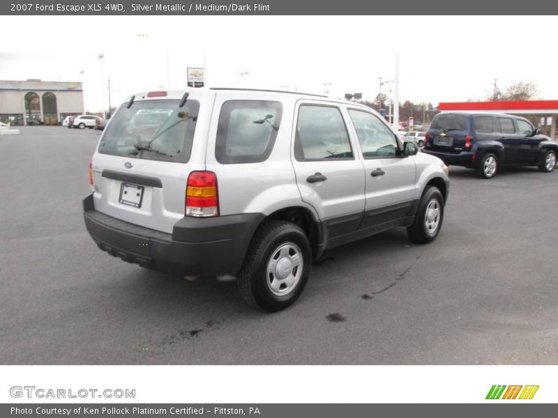 Silver Metallic / Medium/Dark Flint 2007 Ford Escape XLS 4WD